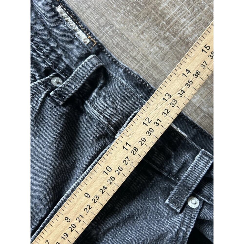 Levi's Jeans 70s High Slim straight Premium Womens 29 Faded Black Denim - Picture 10 of 11